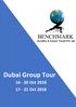 Dubai Group Tour Oct Oct 2018