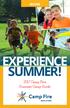 BOONE EXPERIENCE SUMMER!
