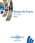 Banque de France Key figures 2017