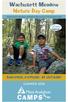 Wachusett Meadow Nature Day Camp
