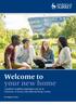 Welcome to your new home A guide for students preparing to join us at University of Surrey International Study Centre. surrey.ac.
