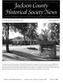 Jackson County Historical Society News