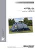 TRAVEL-SMART AWNING SERIES »LYRA 4 « Family Tent. Model No. HW Document-No.: HW Issue: August Top Quality Camping