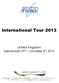 International Tour 2013