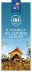 KIMBERLEY WILDERNESS LODGES