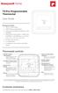 T6 Pro Programmable Thermostat. User Guide. Thermostat controls. Customer assistance
