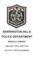 BARRINGTON HILLS POLICE DEPARTMENT