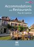 Accommodations. and Restaurants Pays de Lapalisse