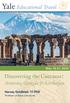 Discovering India the Caucasus: Armenia, Georgia & Azerbaijan. April 10-24, Professor of Slavic Literatures