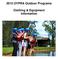 2015 OYPRA Outdoor Programs. Clothing & Equipment Information