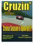 Where will you be when RCCC goes Cruisin????? April 2008 Volume 14, Issue No. 4