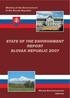 STATE OF THE ENVIRONMENT REPORT SLOVAK REPUBLIC 2007