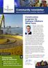 Community newsletter. Construction progress for Galloper Offshore Wind Farm. Community drop-in sessions. Issue 5 Construction newsletter March 2017