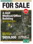 FOR SALE $659, Unit Medical/Office. Building Two story medical / office building on ±2.118 Acres in Boiling Springs, NC.