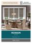 // Retail Price List & Product Info Guide ROMAN SHADES