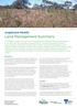 Land Management Summary