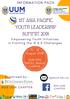 1ST ASIA PACIFIC YOUTH LEADERSHIP SUMMIT 2018