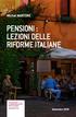 Michel MARTONE PENSIONI : LEZIONI DELLE RIFORME ITALIANE