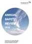 ANNUAL SAFETY REVIEW. Samhæfingarsvið - Öryggisáætlanadeild Division of Coordination and facilitation Department of Safety and Promotion