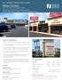 Mesa Center. 17 th STREET SPACE FOR LEASE. Property Highlights. Demographics. Contact