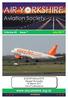 AIR Y RKSHIRE. Aviation Society.   G-EZAP Airbus Easyjet Doncaster March 2017 Clive Featherstone