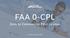 FAA 0-CPL. Zero to Commercial Pilot License FLYINGACADEMY.COM