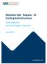Member-led Review of Cycling Infrastructure
