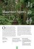 Mountain Spirits. WHAT S INCLUDED Please see website TYPE AND LEVEL OF TRIP
