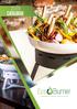 2019 catalogue. Providing green solutions to buffets worldwide.