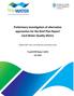 Preliminary investigation of alternative approaches for the Reef Plan Report Card Water Quality Metric