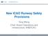 New ICAO Runway Safety Provisions
