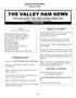 VALLEY HAM NEWS February 2010 THE VALLEY HAM NEWS. The Voice of the Yuba Sutter Amateur Radio Club A California Non-Profit Organization February 2010