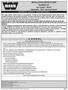 INSTALLATION INSTRUCTIONS BUMPER KIT Part Number: Application: Kawasaki Teryx4