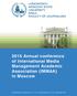 2015 Annual conference of International Media Management Academic Association (IMMAA) in Moscow