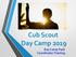 Cub Scout Day Camp 2019 Day Camp Pack Coordinator Training