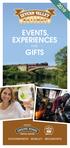 EVENTS, EXPERIENCES AND GIFTS KIDDERMINSTER BEWDLEY BRIDGNORTH HIGHLEY
