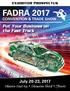 FADRA Put Your Business on the Fast Track. July 20-23, 2017 CONVENTION & TRADE SHOW. Sheraton Sand Key Clearwater Beach Florida