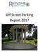 Off Street Parking Report 2017