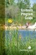 2014 Ecotours Program Guide