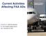 Current Activities Affecting FAA ADs