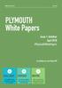PLYMOUTH White Papers