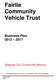 Fairlie Community Vehicle Trust