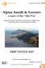 Alpine Amalfi & Sorrento