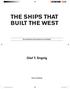 THE SHIPS THAT BUILT THE WEST
