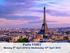Paris VISIT Monday 8th April 2019 to Wednesday 10th April 2019