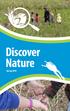Discover Nature Spring 2019