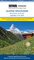 ALPINE SPLENDOR Switzerland and Austria September 12-25, 2019